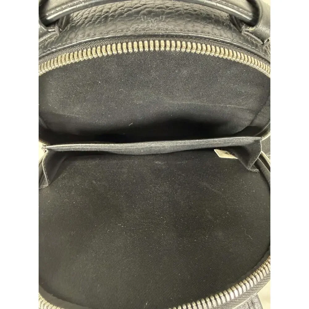 MCM Shark Backpack in Visetos Black Small SPB-JB 370808